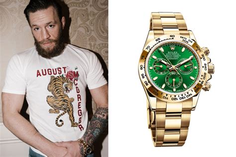 conor mcgregor new rolex|conor mcgregor roulette watch.